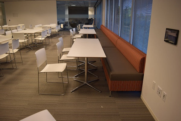 2x2 Andreu World White Laminate Breakroom Table