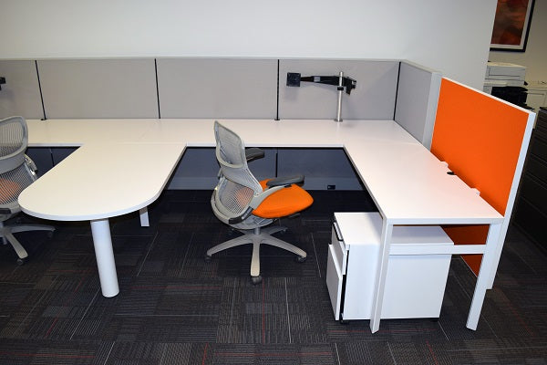 Knoll Dividends Cubicle Used 7'x6.5'x50"H